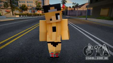 Wfyro Minecraft Ped para GTA San Andreas