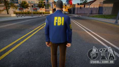 FBI Upscaled Ped para GTA San Andreas