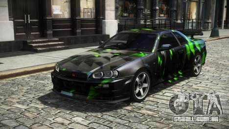 Nissan Skyline R34 E-Limited S5 para GTA 4