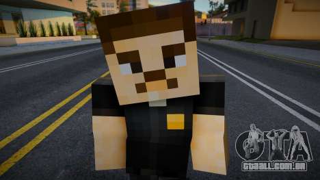 Sfpd1 Minecraft Ped para GTA San Andreas