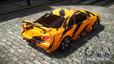 Nissan Skyline R34 E-Limited S13 para GTA 4