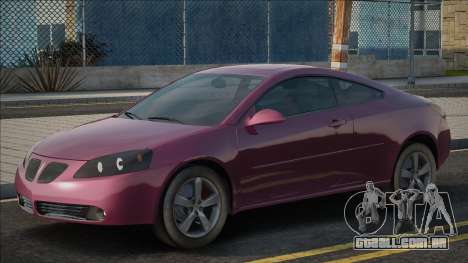 Pontiac G6 GTP CCD para GTA San Andreas