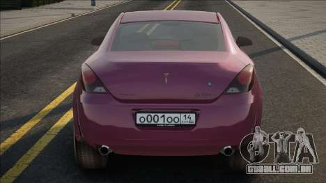 Pontiac G6 GTP CCD para GTA San Andreas