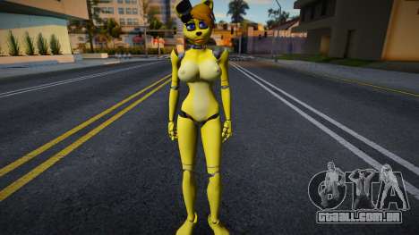 Golden Toy Freda FNAF Jumplove para GTA San Andreas