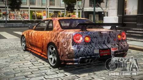 Nissan Skyline R34 E-Limited S2 para GTA 4