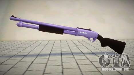 Chromegun Purple Gun para GTA San Andreas