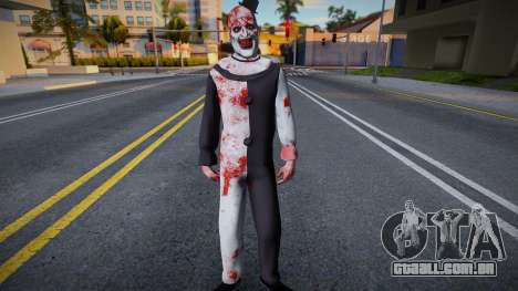 Payaso De La Pelicula Terrifier para GTA San Andreas