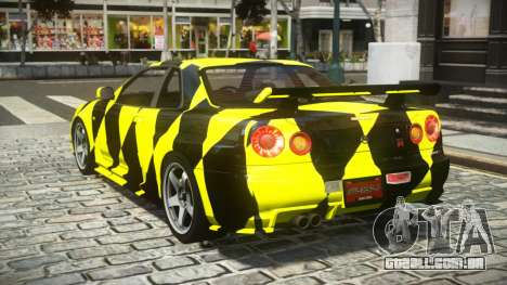 Nissan Skyline R34 E-Limited S3 para GTA 4