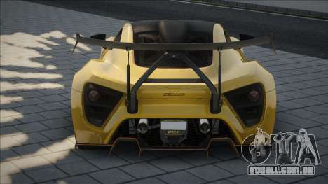 Zenvo Sport Yellow para GTA San Andreas