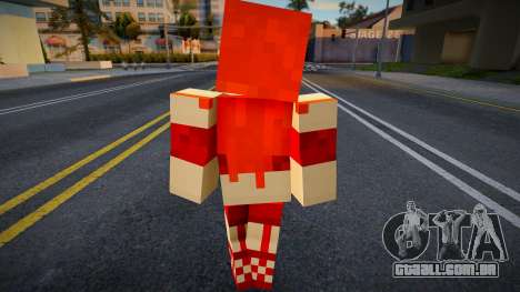 Vwfyst1 Minecraft Ped para GTA San Andreas