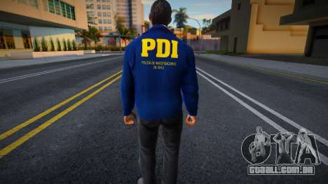 Policial de terno para GTA San Andreas