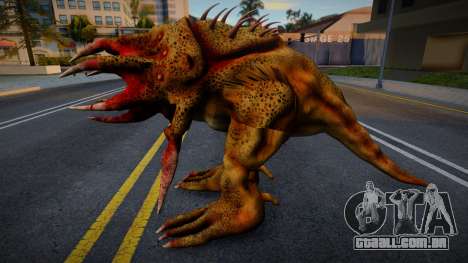 Criatura Alienígena Reptil para GTA San Andreas