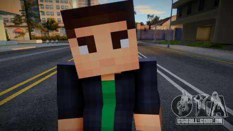 Mediatr Minecraft Ped para GTA San Andreas