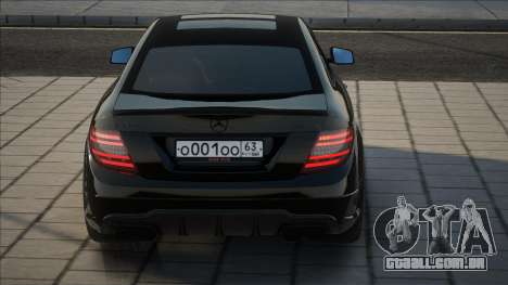 Mercedes-Benz C63 [Belka] para GTA San Andreas