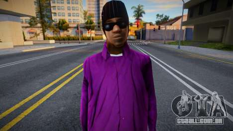 Ballas3 Upscaled Ped para GTA San Andreas