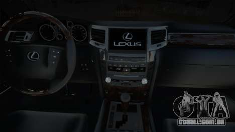 Lexus Lx570 2013 para GTA San Andreas