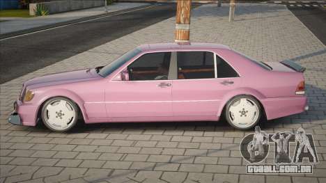 Mercedes-Benz W140 Tun [Pink] para GTA San Andreas