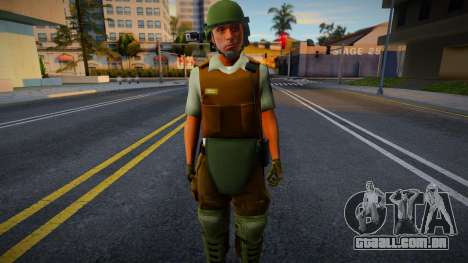 New skin cop v3 para GTA San Andreas