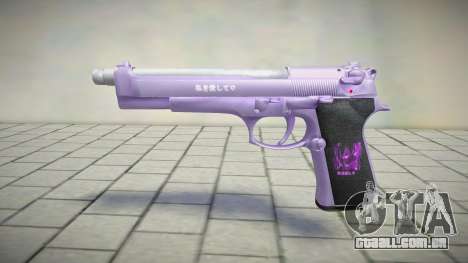 Purple Gun Desert Eagle para GTA San Andreas