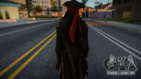 Capitão Jack Sparrow de Kingdom Hearts III para GTA San Andreas