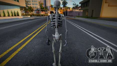 Esqueleto Halloween para GTA San Andreas