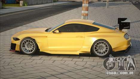 Ford Mustang GT [Yellow] para GTA San Andreas