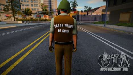 Policial fardado 5 para GTA San Andreas
