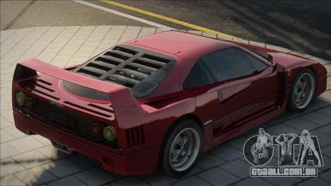 Ferrari F40 [Award] para GTA San Andreas