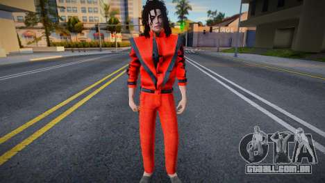 Michael Jackson King Of Pop Estilo Thriller para GTA San Andreas