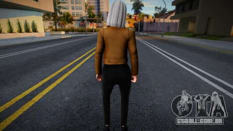 New Blonde girl skin para GTA San Andreas