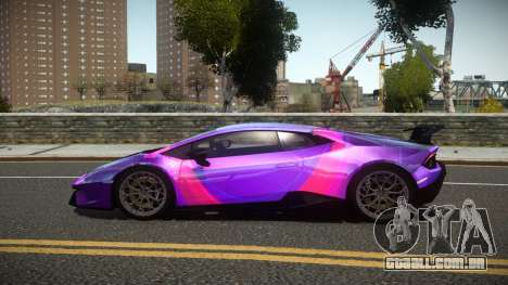 Lamborghini Huracan R-Sports S6 para GTA 4