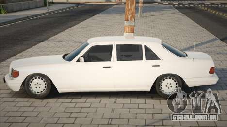 Mercedes-Benz W126 560 SEL [White] para GTA San Andreas