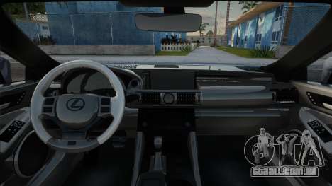 Lexus RC-F [Res] para GTA San Andreas