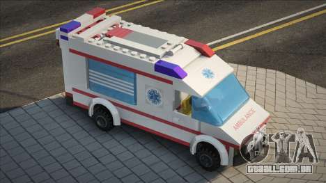 Lego Ambulance [Evil] para GTA San Andreas