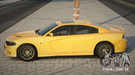 Dodge Charger Hellcat 2015 [Yellow] para GTA San Andreas