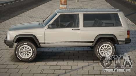 Jeep Grand Cherokee [Silver] para GTA San Andreas