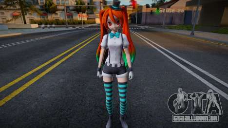 PDFT Hatsune Miku Pumpkin Dream v2 para GTA San Andreas