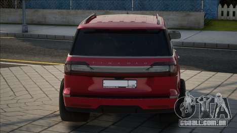 Lincoln Navigator 2019 [Red] para GTA San Andreas