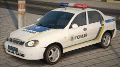 Daewoo Lanos Polícia da Ucrânia para GTA San Andreas