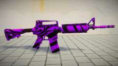 Fiolet Gun - M4 para GTA San Andreas