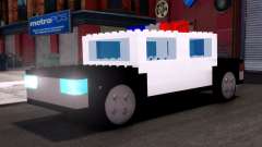 Lego Police Car para GTA 4