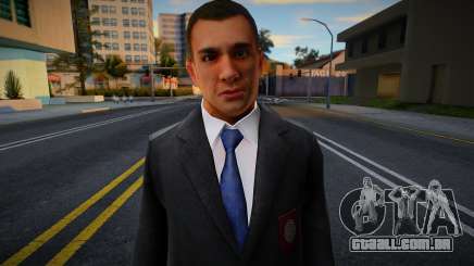 Policial em terno empresarial para GTA San Andreas