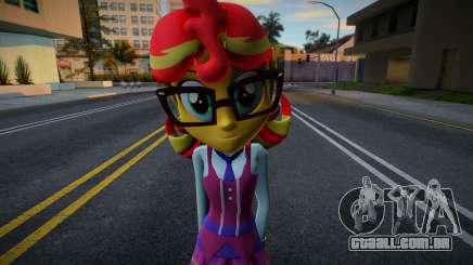 My Little Pony Sunset Shimmer School Uniform para GTA San Andreas