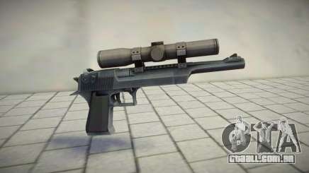 Long Muzzle Desert Eagle (Meryl Gun) - MGS4 v2 para GTA San Andreas