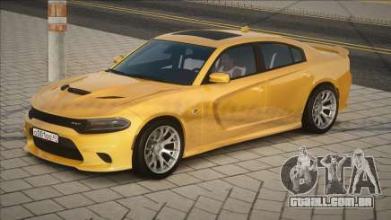 Dodge Charger Hellcat Yellow para GTA San Andreas
