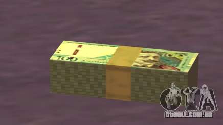 Wad de 100 soles peruanos v2 notas para GTA San Andreas