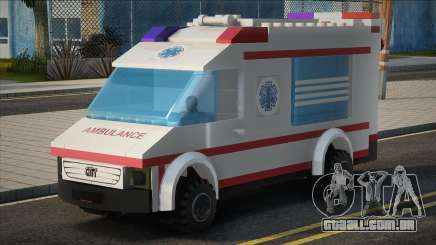 Lego Ambulance [CCD] para GTA San Andreas