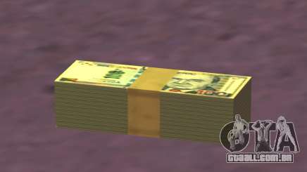 Wad de notas peruanas de 100 soles para GTA San Andreas