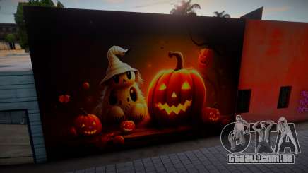 Mural Halloween para GTA San Andreas