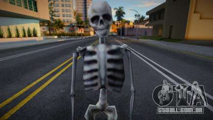 Esqueleto Halloween para GTA San Andreas